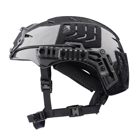 Wendy 3.0 Tactical Helmet – Carbon Fiber, Blue Gradient Finish; Suitable for Blast Protection, Training, Security, Rescue, Skiing, and Climbing