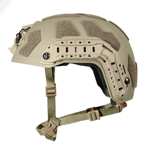 FAST Tactical Helmet (SF Super High-Cut) Lightweight ABS-Alloy Hybrid – Suitable for Special Ops, Military Enthusiasts, Field Operations, Cycling, and Mountaineering.