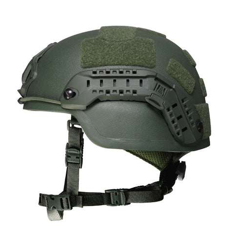 MICH 2000 Aramid Low-Cut Tactical Ballistic Helmet (Kevlar) – USMC/ACH Style