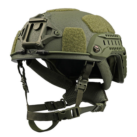 ACH High-Cut Mission-Configured Aramid Ballistic Helmet System – MICH 2001 Aramid Helmet for US Law Enforcement