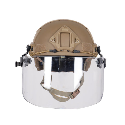 FAST NIJ Level IIIA High Cut Aramid Fiber Tactical Ballistic Helmet With Built In Goggles - FAST Style Ballistic Helmet - HelmetCamp.com