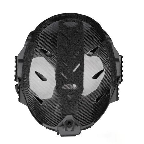 Wendy 3.0 Tactical Helmet – Carbon Fiber, Blue Gradient Finish; Suitable for Blast Protection, Training, Security, Rescue, Skiing, and Climbing