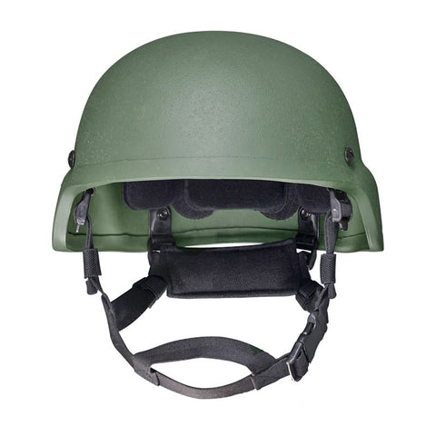 MICH2000 Aramid Helmet (Low-Cut ACH/ECH Style) – Kevlar Ballistic Tactical Helmet for Training and Protection
