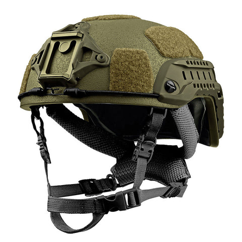 ACH High-Cut Mission-Configured Aramid Ballistic Helmet System – MICH 2001 Aramid Helmet for US Law Enforcement