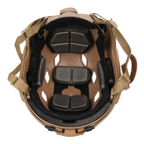 FAST BUMP Tactical Helmet (Paratrooper Training Style) – High-Strength ABS Impact-Resistant Helmet for Outdoor Mountaineering, Rock Climbing, and Tactical Games