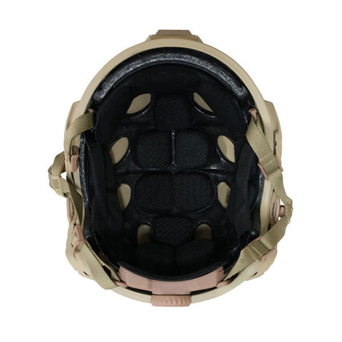 FAST Tactical Helmet (SF Super High-Cut) Lightweight ABS-Alloy Hybrid – Suitable for Special Ops, Military Enthusiasts, Field Operations, Cycling, and Mountaineering.