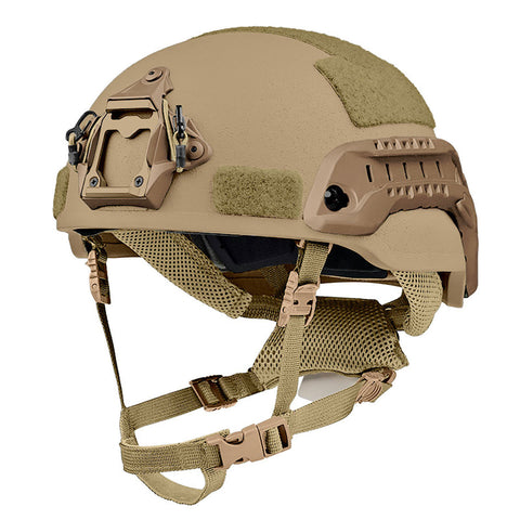 MICH 2002 High-Cut Tactical Helmet (Aramid) – NIJ IIIA Rated with Wendy-style Suspension System