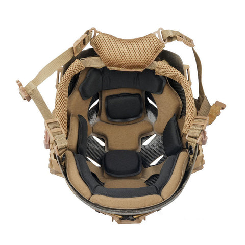 Wendy 3.0 Tactical Helmet – Carbon Fiber; Suitable for Rock Climbing Training, Blast/Impact Protection, Rescue Operations, and Extreme Sports