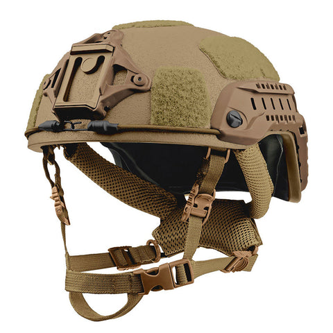 ACH High-Cut Mission-Configured Aramid Ballistic Helmet System – MICH 2001 Aramid Helmet for US Law Enforcement