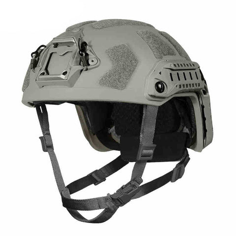 FAST Tactical Helmet (SF Super High-Cut) Lightweight ABS-Alloy Hybrid – Suitable for Special Ops, Military Enthusiasts, Field Operations, Cycling, and Mountaineering.