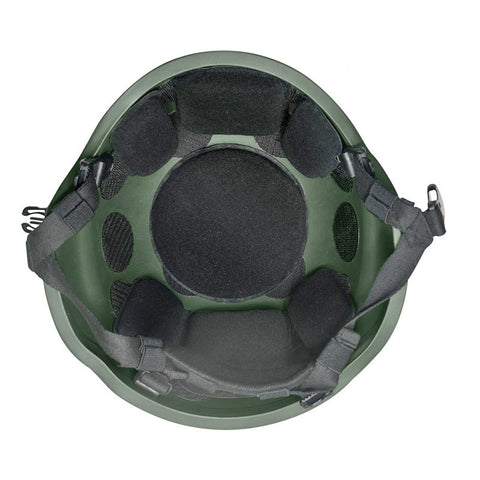 MICH2000 Aramid Helmet (Low-Cut ACH/ECH Style) – Kevlar Ballistic Tactical Helmet for Training and Protection