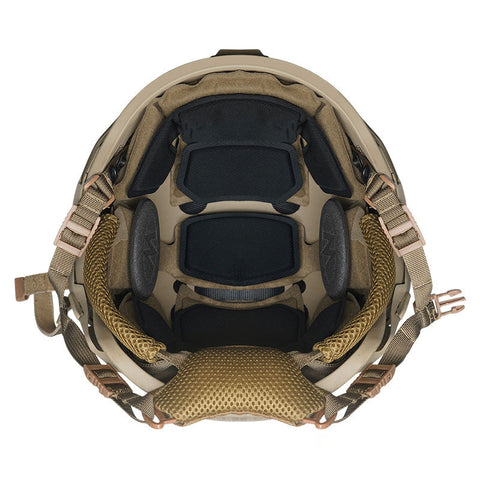 Aramid AirFrame Modular Tactical Helmet with Wendy-style Liner – Kevlar Ballistic & Impact-Resistant