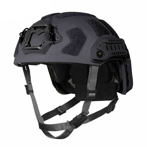 FAST Tactical Helmet (SF Super High-Cut) Lightweight ABS-Alloy Hybrid – Suitable for Special Ops, Military Enthusiasts, Field Operations, Cycling, and Mountaineering.