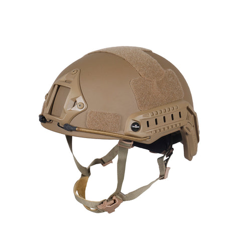 FAST NIJ Level IIIA High Cut Aramid Fiber Tactical Ballistic Helmet With Built In Goggles - FAST Style Ballistic Helmet - HelmetCamp.com