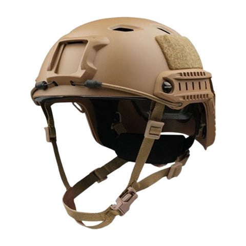 FAST BUMP Tactical Helmet (Paratrooper Training Style) – High-Strength ABS Impact-Resistant Helmet for Outdoor Mountaineering, Rock Climbing, and Tactical Games