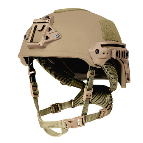 Wendy EXFIL Ballistic Helmet (NIJ Level IIIA) with Rail 2.0 – PE Material Tactical Helmet