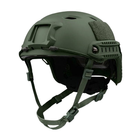 FAST BUMP Tactical Helmet (Paratrooper Training Style) – High-Strength ABS Impact-Resistant Helmet for Outdoor Mountaineering, Rock Climbing, and Tactical Games