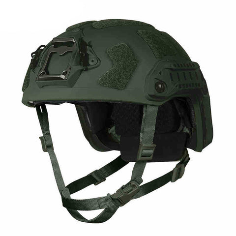FAST Tactical Helmet (SF Super High-Cut) Lightweight ABS-Alloy Hybrid – Suitable for Special Ops, Military Enthusiasts, Field Operations, Cycling, and Mountaineering.