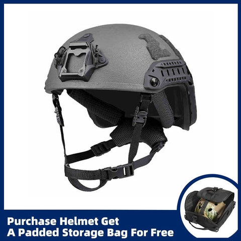 FAST Aramid FTHS SF High-Performance Ballistic NIJ IIIA Tactical Helmet -Compatible with Night Vision Gear