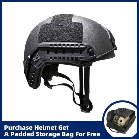 Tactichelmet Bulletproof Helmet FAST NIJ IV High Cut Helmet L110 Fast Helmets - HelmetCamp.com