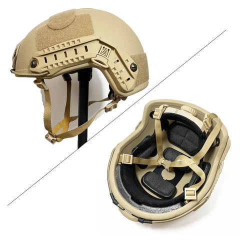 Camouflage Cover Tactical Fast Bulletproof Helmet NIJ Level IV Ballistic Helmet - HelmetCamp.com
