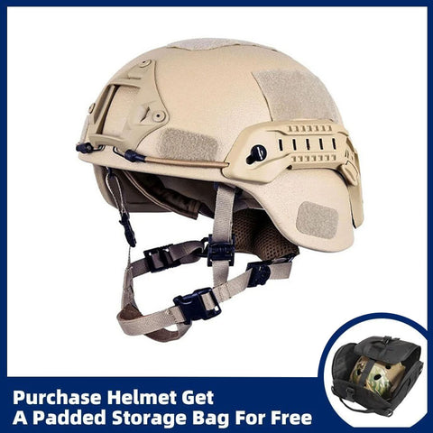 Legacy High Cut Mich 2000 Ach Level IIIA Ballistic Helmet Bulletproof Helmets - HelmetCamp.com