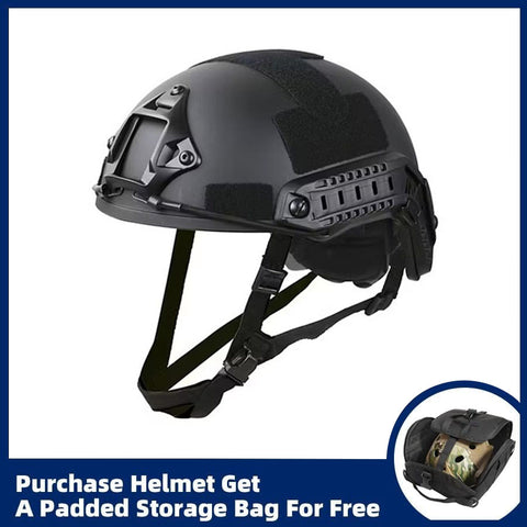 F70HC Boltless High-Cut NIJ Level IV Ballistic Helmet Bulletproof Helmet - HelmetCamp.com