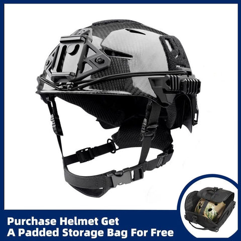 Wendy 3.0 Tactical Helmet – Carbon Fiber; Suitable for Rock Climbing Training, Blast/Impact Protection, Rescue Operations, and Extreme Sports