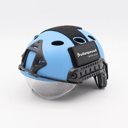 FAST PJ®High Cut ABS Tactical Bump Helmet With Built In Goggles - FAST Style Tactical Helmet - HelmetCamp.com