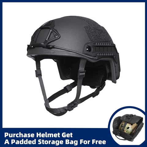 FAST Ballistic Helmet – PE (Polyethylene) Polymer Material – GA Level 2 Protection – Tactical Ballistic Helmet