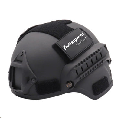 MICH BALLISTIC® NIJ Level IIIA Full Cut Aramid Fiber Tactical Ballistic Helmet - Black - MICH2000 - HelmetCamp.com