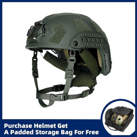 FAST SF Maritime-style Aramid Helmet with Upgraded Wendy-style Liner – Kevlar Ballistic Tactical Helmet