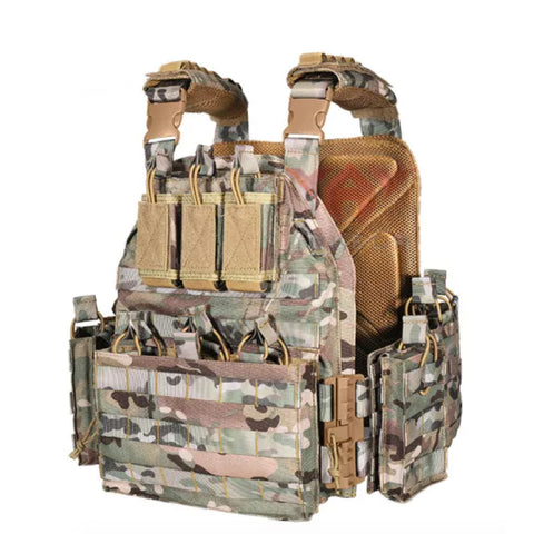 Quick Release Plate Carrier Vest In Stock MOLLE Chaleco Tactico Tactical Vest For Outdoor Trainning