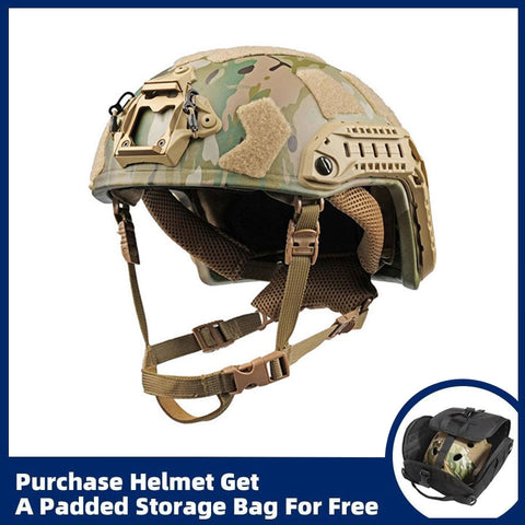 FAST SF PE Ballistic Helmet – High-Protection Tactical Helmet with Wendy-style Suspension System