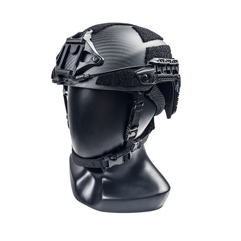 Caiman Carbon Fiber Tactical Helmet – Lightweight, Breathable Helmet for Training, Rescue, Climbing, Cycling, and Impact Protection