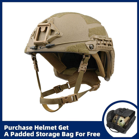 Galvion Caiman High-Cut Tactical Helmet – High-Performance Ballistic Aramid (NIJ Level IIIA)