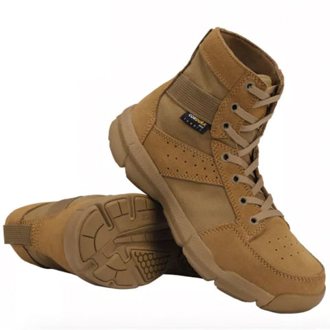 2021 Tactical Military USA Black Boots Casual Lace Leather Hiking Shoes Genuine Leather Army Boots For Men