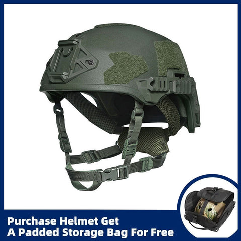 Wendy Aramid Helmet (SL EXFIL Rail 3.0) – Tactical Kevlar Ballistic Helmet (GA Level 2) for Outdoor Protection
