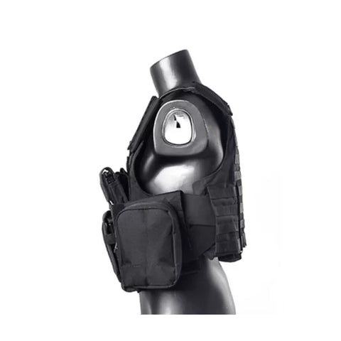 Military Tactical Vest Police Paintball Wargame Wear Molle Body Armor Hunting Vest CS Outdoor Products Equipment Black