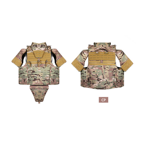 Latest Fashion Full Protection Military Tactical Vest MOLLE Chaleco Tactico Laser Cut Plate Carrier Bulletproof Vest