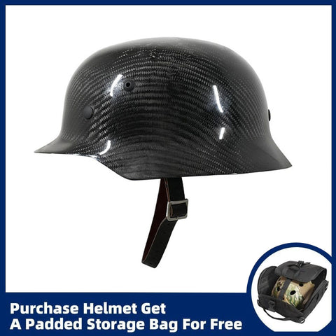 M35 Carbon Fiber Helmet – 1:1 Replica of the WWII German-Style Combat Helmet
