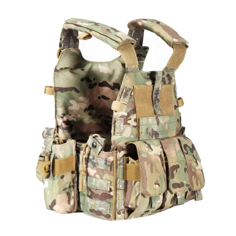 Multicam Camouflage Molle Nylon Modular Vest Tactical Vests Outdoor Hunting Vest Military Men Clothes Army Vest