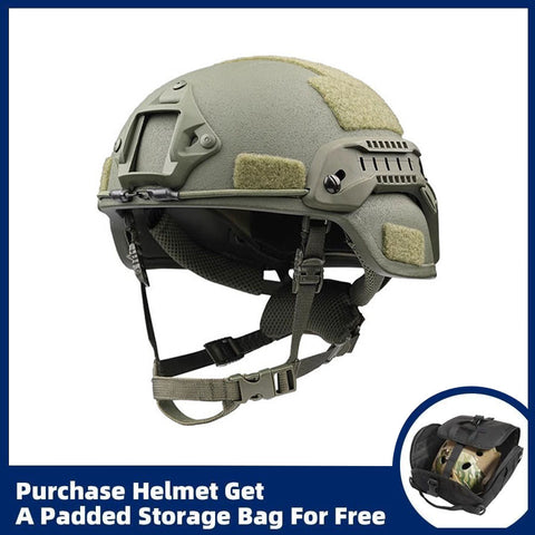MICH 2000 Tactical Ballistic Helmet (Action Version) – PE Material, Wendy-style Suspension, Low-Cut ACH Design