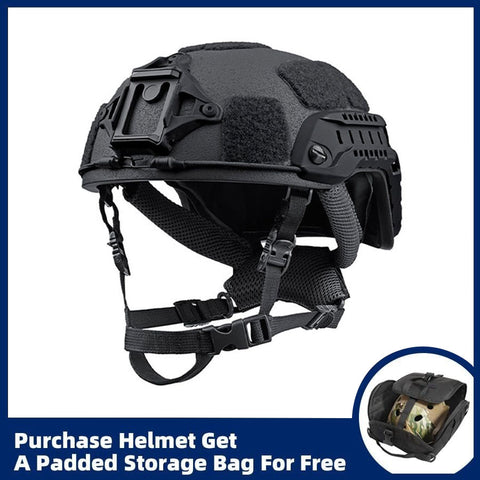 ACH High-Cut Mission-Configured Aramid Ballistic Helmet System – MICH 2001 Aramid Helmet for US Law Enforcement