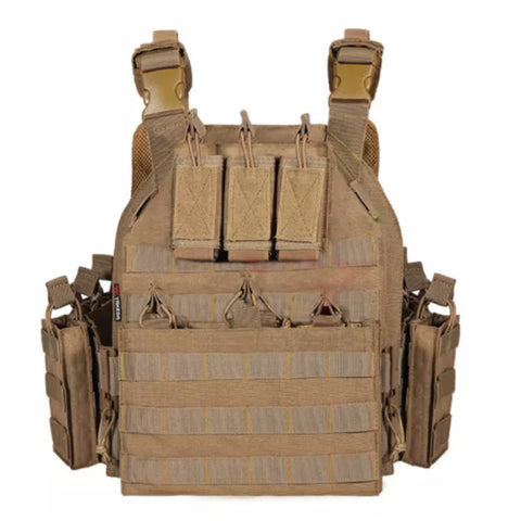 Quick Release Plate Carrier Vest In Stock MOLLE Chaleco Tactico Tactical Vest For Outdoor Trainning
