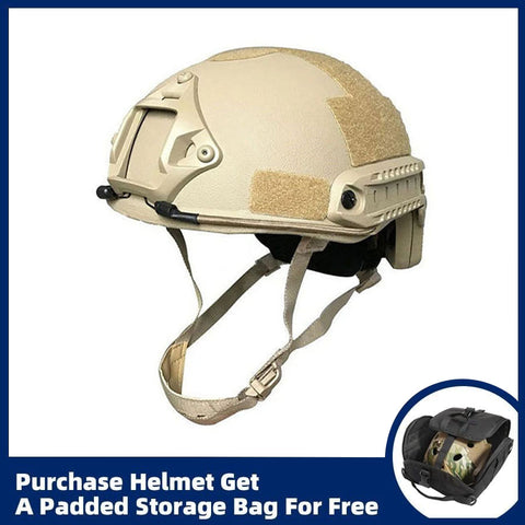 Level IV High Cut Fast Ballistic Helmets FAST High-Cut Ballistic Helmet NIJ Level Helmet - HelmetCamp.com