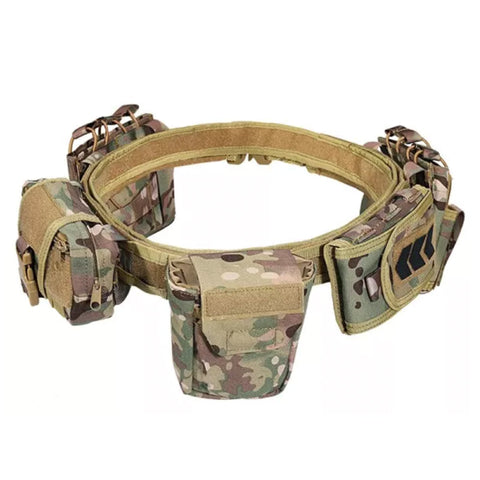 Army User Outdoor Black Hunting Tactical Law Enforcement Duty Security Traffic Police Belt