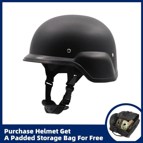 M88 Tactical Helmet (PASGT) – Thickened, Impact-Resistant ABS Protective Helmet for Outdoor Sports and Live-Action CS Games