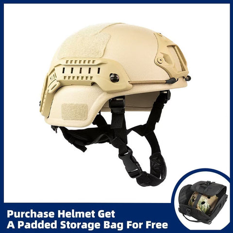High Cut ACH/MICH 2000 NIJ IV Super Ballistic Helmet Tactical Helmets - HelmetCamp.com