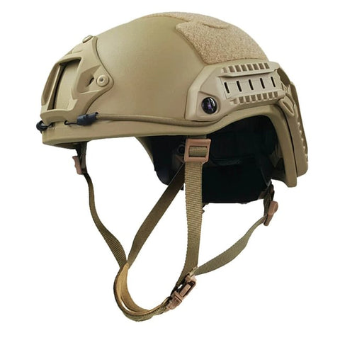 Kevlar Ballistic FAST Helmet NIJ IIIA Bulletproof Helmet High Cut Kevlar Ballistic Helmet - HelmetCamp.com